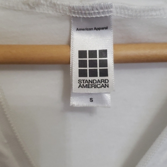 American Apparel Y2K I'm Big In Japan Graphic Hoodie, White, Sz S - Picture 3 of 10